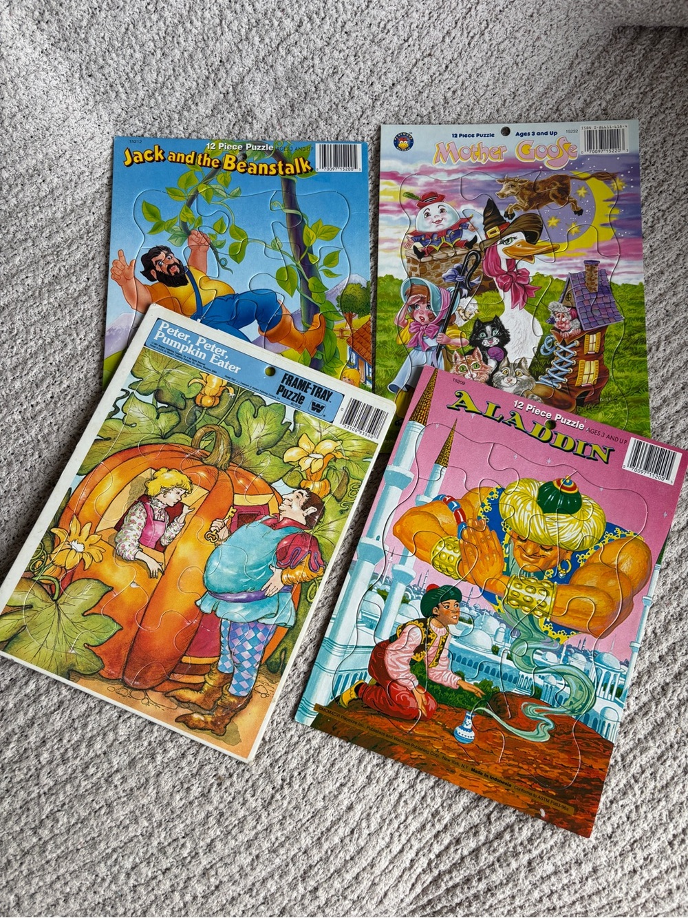 Classic Kids Storybook Puzzles - vintage